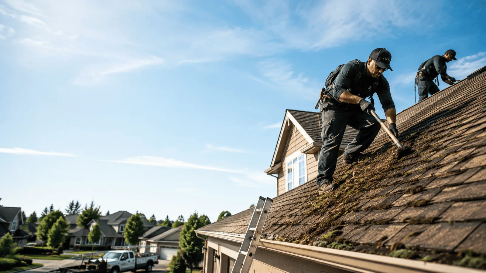 Roof Moss Removal in Seaton, IL near me